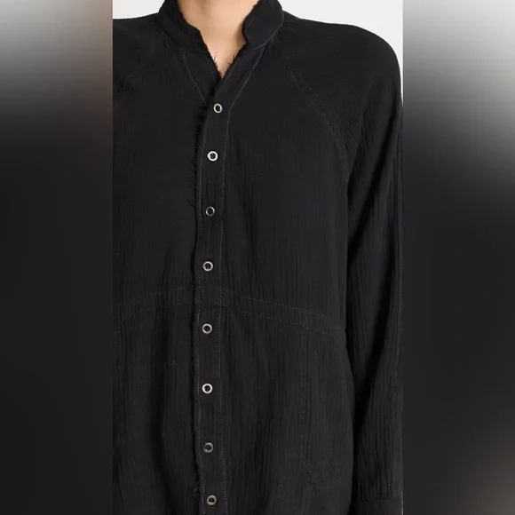 Free People Women's Summer Daydream Button Down - Picture 6 of 11